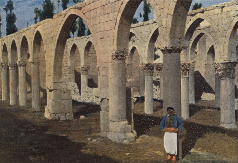 Baalbeck, Saladin mecset alkotó: European Photographer