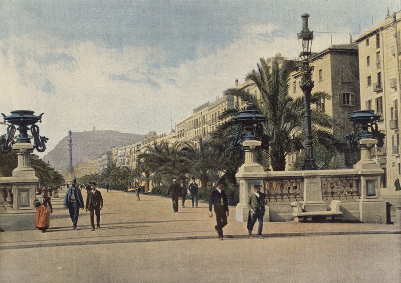 Barcelona, ​​a Paseo De Colon alkotó: European Photographer
