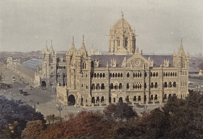Bombay, Victoria pályaudvar alkotó: European Photographer
