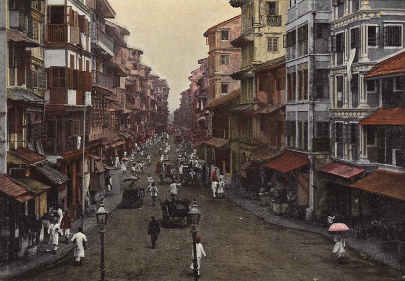 Bombay, Utca az Erődben alkotó: European Photographer