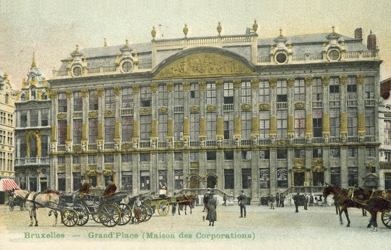 Brüsszel, Grand Place, Vállalatház alkotó: European Photographer