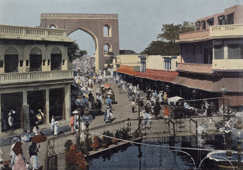 Hyderabad, La Rue Principale alkotó: European Photographer