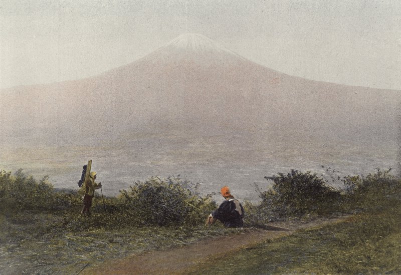 A Fousi-Yama, Voican Japánból alkotó: European Photographer