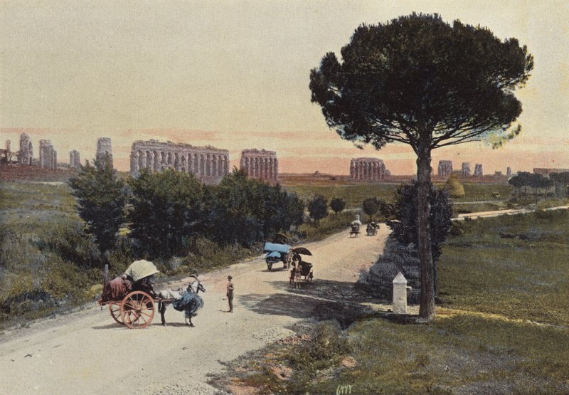 Róma, Claudius vízvezeték alkotó: European Photographer