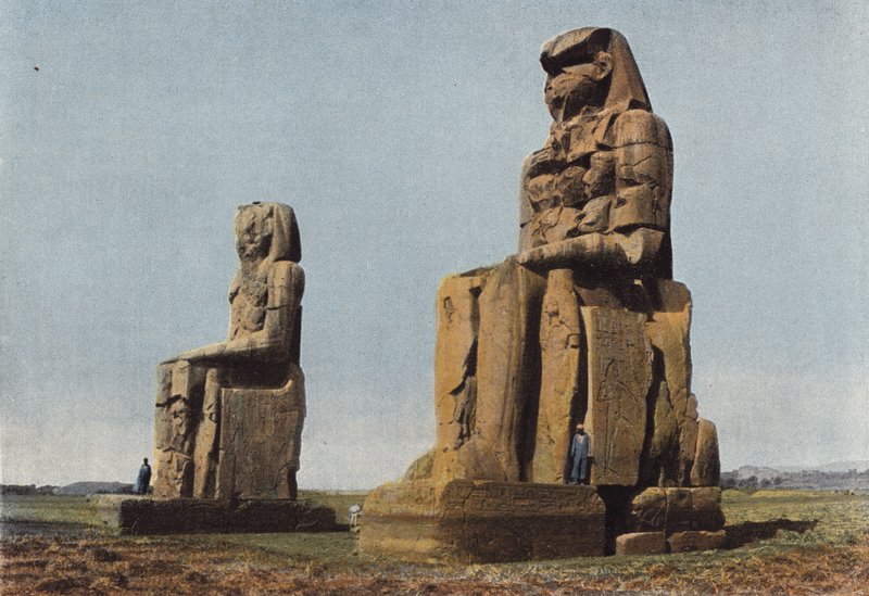 Théba, Memnon kolosszusai alkotó: European Photographer
