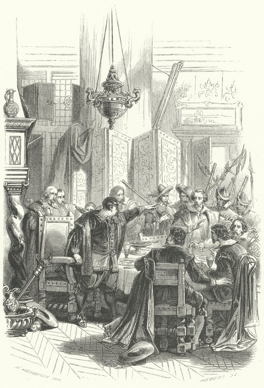 Sebastien de la Laruelle, Liege polgármesterének letartóztatása, 1637 alkotó: European School