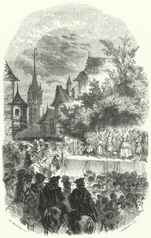 VII. Albert főherceg és Izabella osztrák főhercegnő beutazása Lille-be, 1600 alkotó: European School