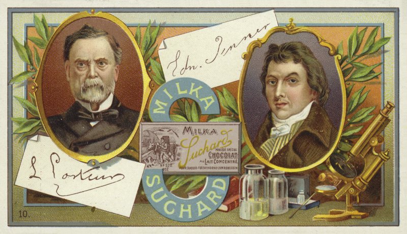 Louis Pasteur és Edward Jenner alkotó: European School
