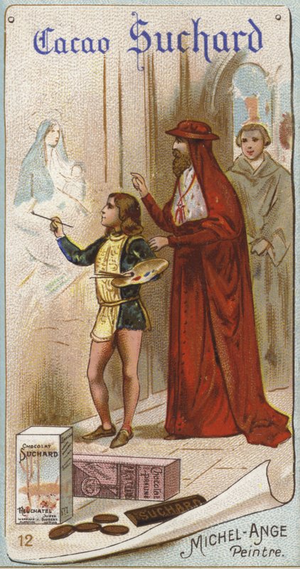Michelangelo, olasz művész, gyermekként alkotó: European School