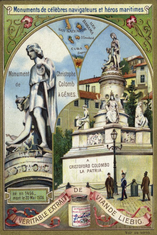 Kolumbusz Kristóf emlékműve, Genova alkotó: European School