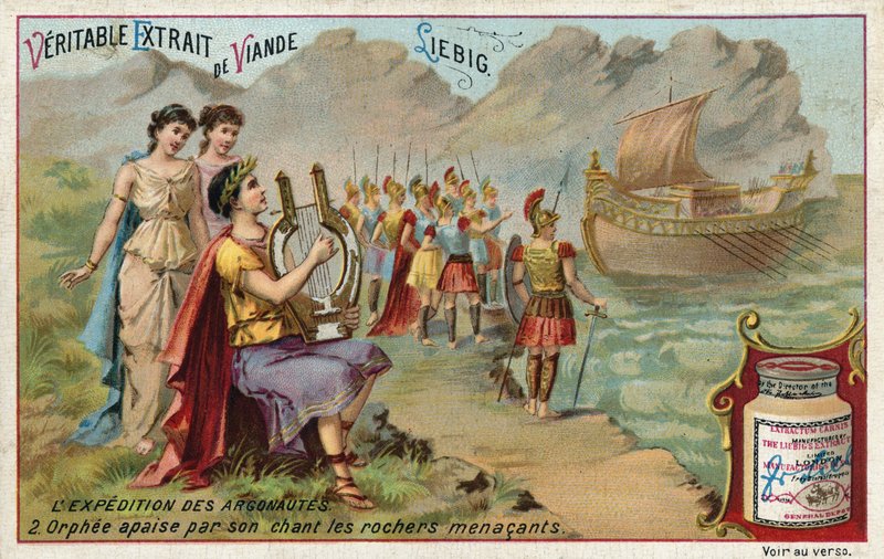 Orpheus a líráját játszik alkotó: European School