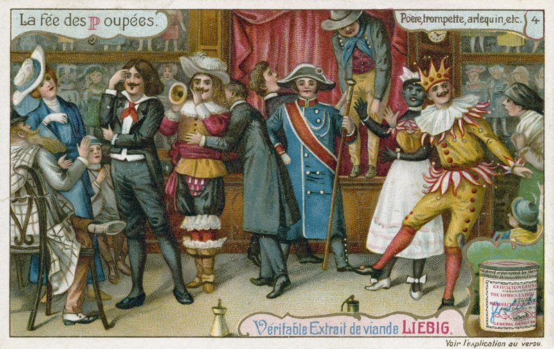 Költő, trombitás; Harlekin stb alkotó: European School