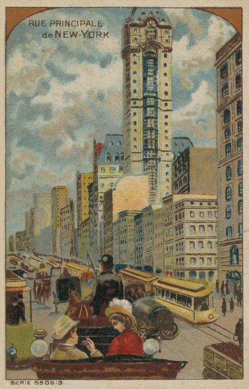 New York város fő utcája alkotó: European School