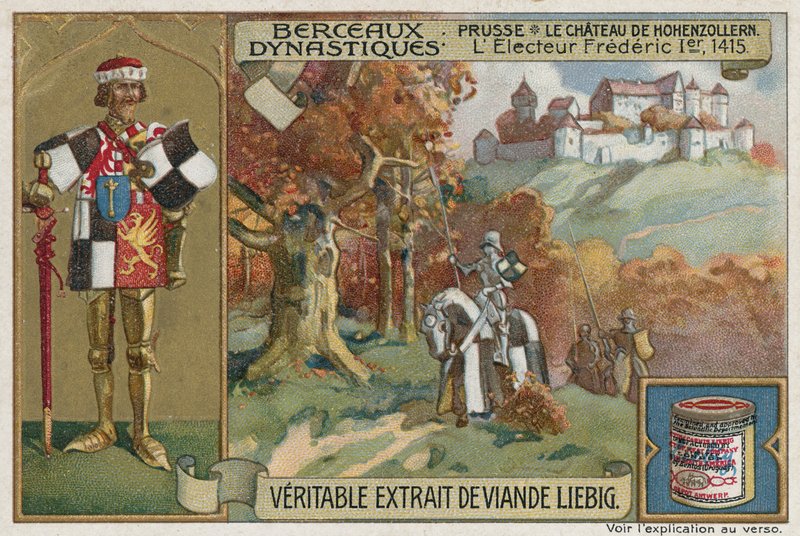 Poroszország: Hohenzollern kastély és I. Frigyes választófejedelem, 1415 alkotó: European School
