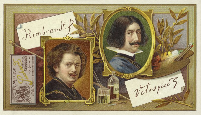 Rembrandt van Rijn és Diego Velasquez alkotó: European School
