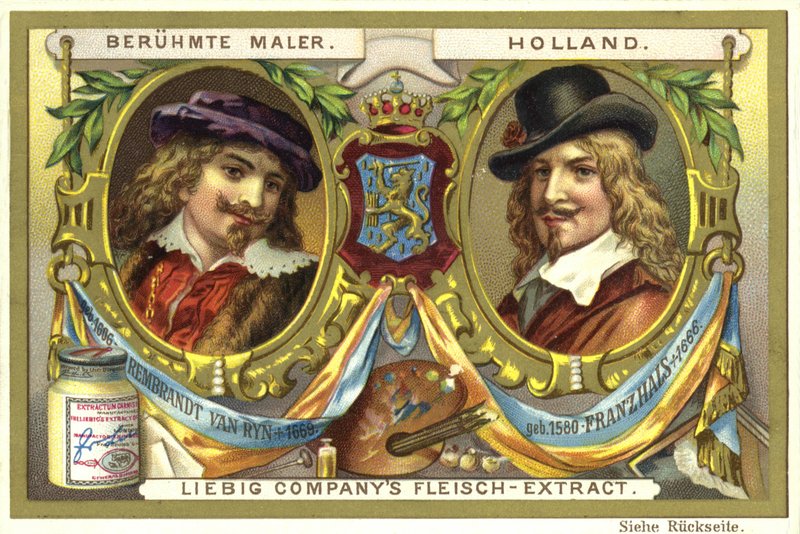 Rembrandt van Rijn és Frans Hals holland művészek alkotó: European School