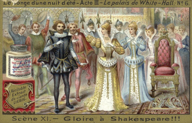 Jelenet Ambroise Thomas operájából, a Szentivánéji álomból alkotó: European School