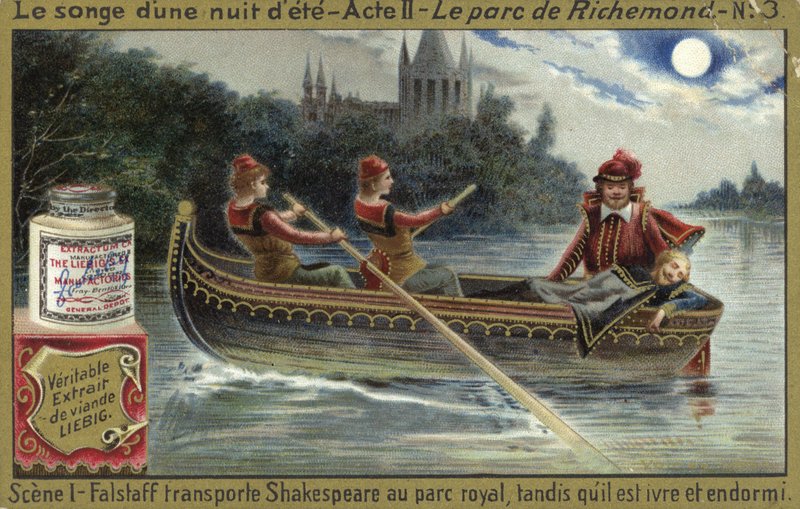 Jelenet Ambroise Thomas operájából, a Szentivánéji álomból alkotó: European School