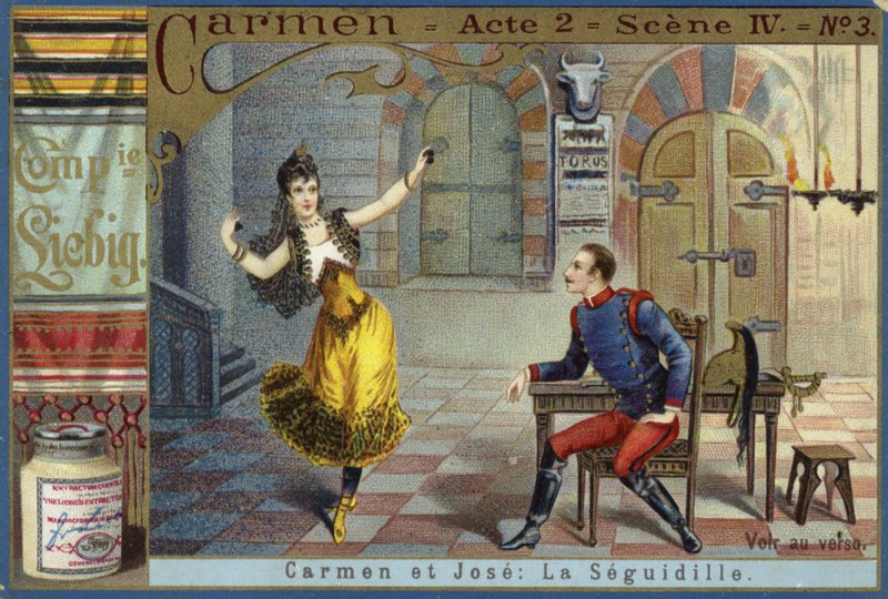 Jelenet a Carmenből, Georges Bizet alkotó: European School