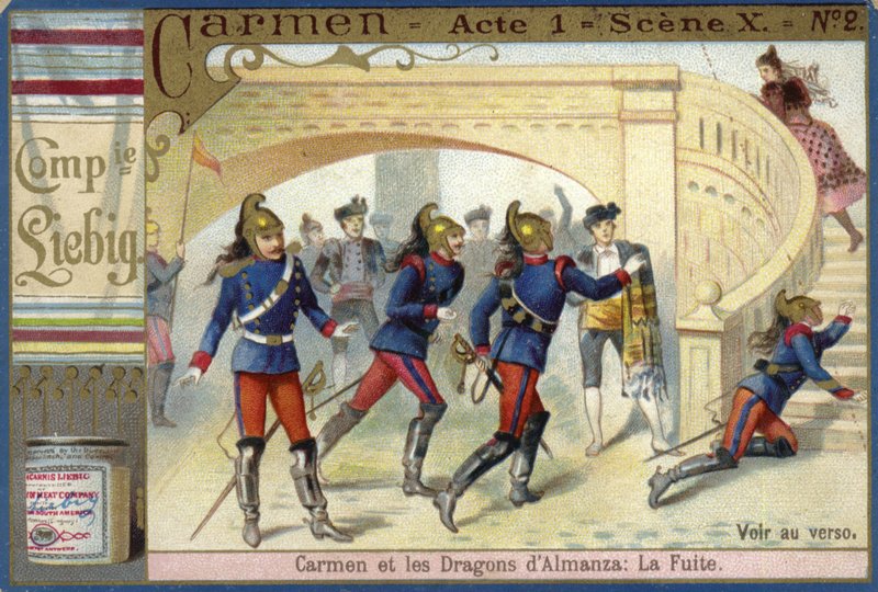 Jelenet a Carmenből, Georges Bizet alkotó: European School