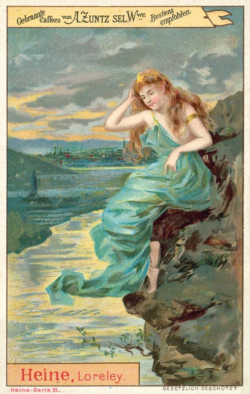 Jelenet Heinrich Heine Lorelei című verséből alkotó: European School
