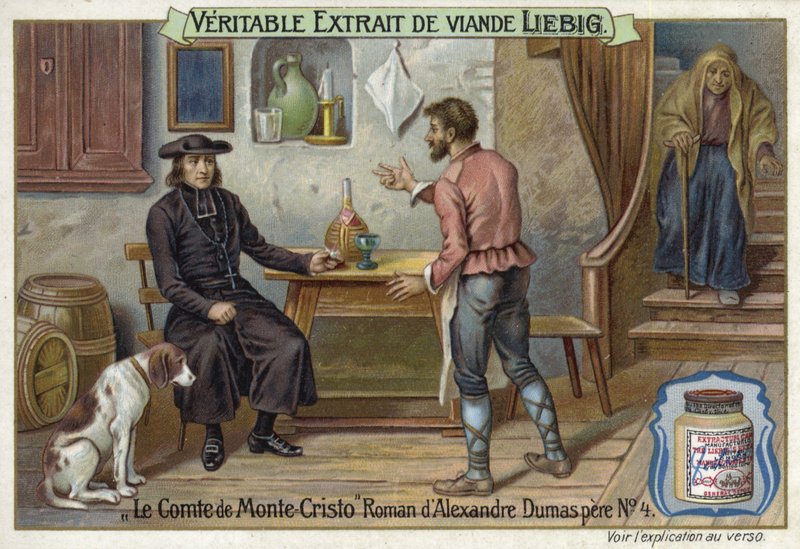 Jelenet a Monte Cristo grófjából, Alexandre Dumas alkotó: European School
