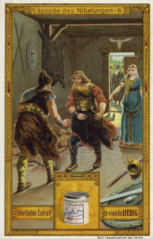 Jelenet a Nibelungenliedből alkotó: European School