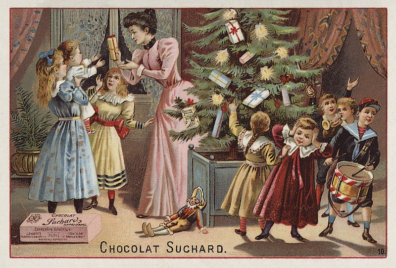 Suchard csokoládé karácsonykor alkotó: European School