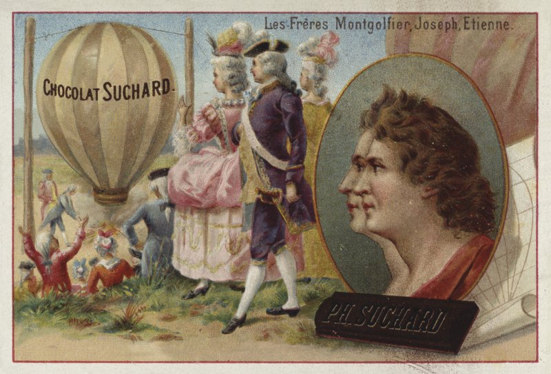 A Montgolfier testvérek, francia léggömbök úttörői alkotó: European School
