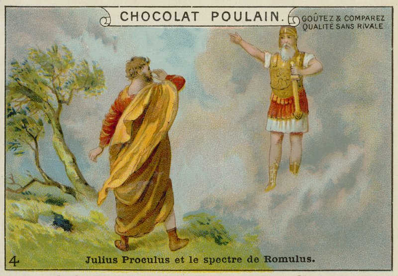 Romulus jelenése Julius Proculusnak alkotó: European School