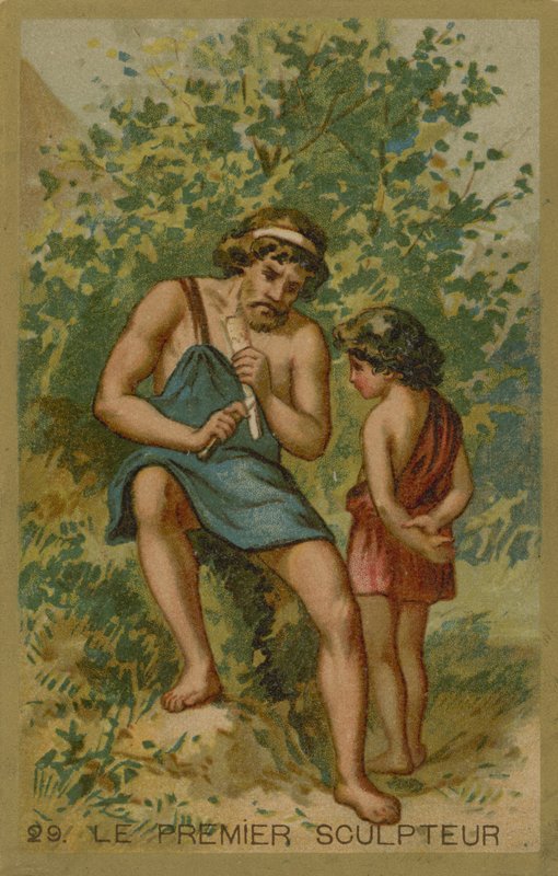 Az első szobrász alkotó: European School