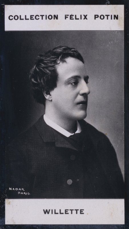 Adolphe Willette (1857) (f/w fotó) alkotó: European Photographer