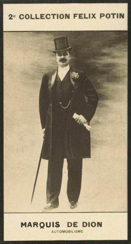 Albert-Jules-Felix-Philippe Marquis De Dion, Motorozás alkotó: European Photographer