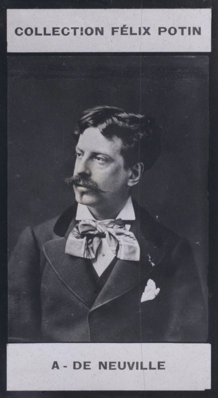 Alphonse de Neuville (1836-1885) (f/w fotó) alkotó: European Photographer