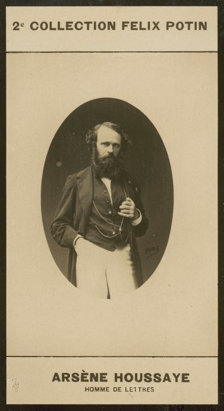 Arsene Houssaye, a levelek embere alkotó: European Photographer