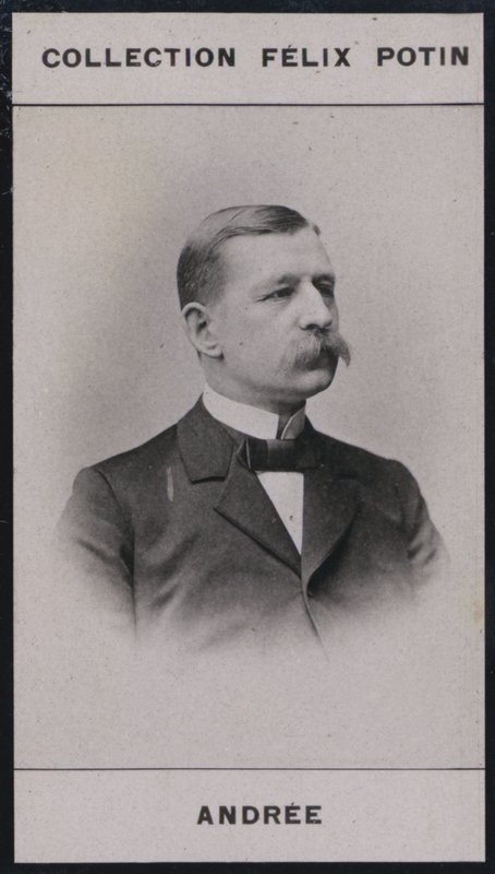 Auguste Andree (1854) (f/w fotó) alkotó: European Photographer