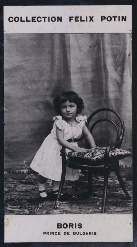 Borisz, bolgár koronaherceg (1894) (f/w fotó) alkotó: European Photographer