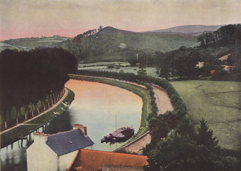 Chateaulin, a csatorna Nantes-tól Brestig alkotó: European Photographer