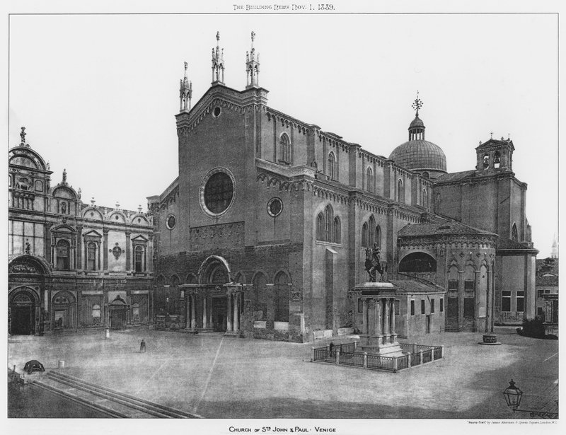 Szent János és Pál templom, Velence (f/w fotó) alkotó: European Photographer