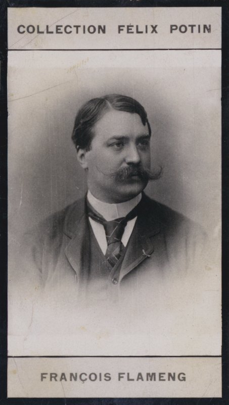 Francois Flameng (1856) (f/w fotó) alkotó: European Photographer