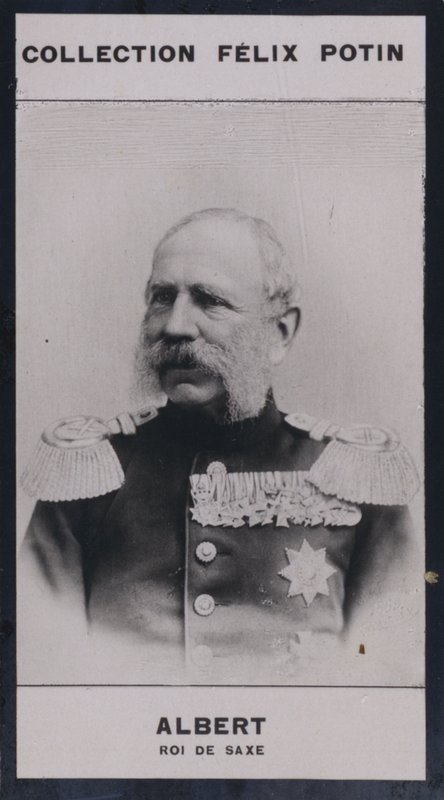 Frederic-Auguste Albert, Roi De Saxe (1828-1902) (f/w fotó) alkotó: European Photographer