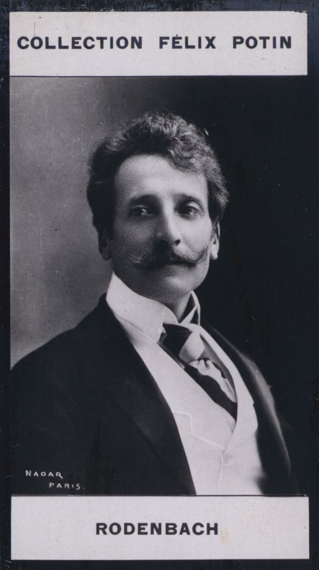 Georges Rodenbach (1855-1899) (f/w fotó) alkotó: European Photographer