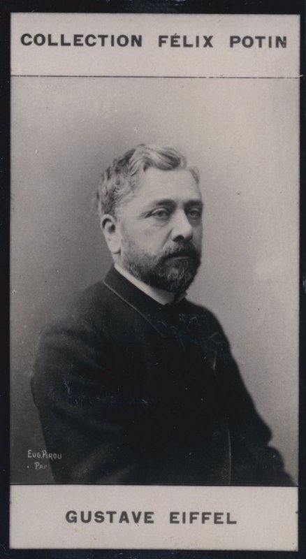 Gustave Eiffel (1832) (f/w fotó) alkotó: European Photographer