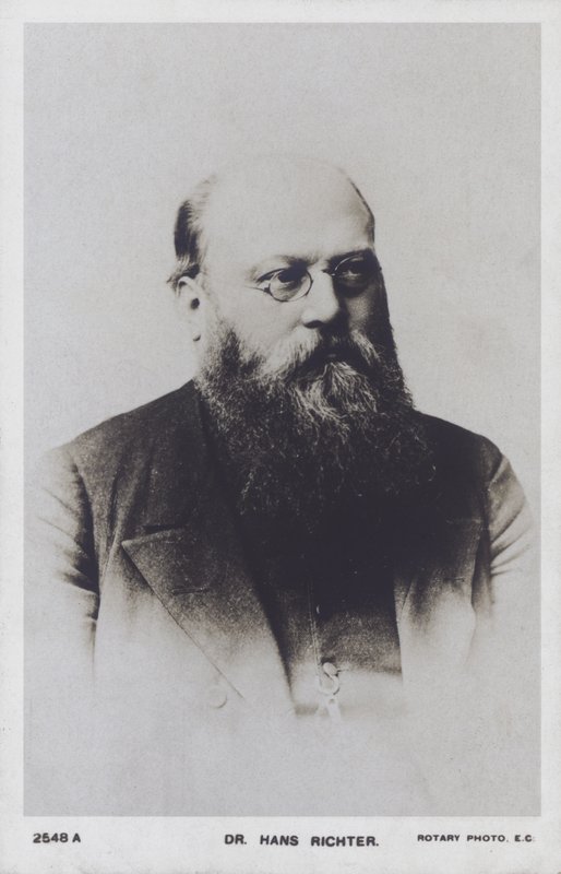 Hans Richter, osztrák–magyar karmester (f/w fotó) alkotó: European Photographer