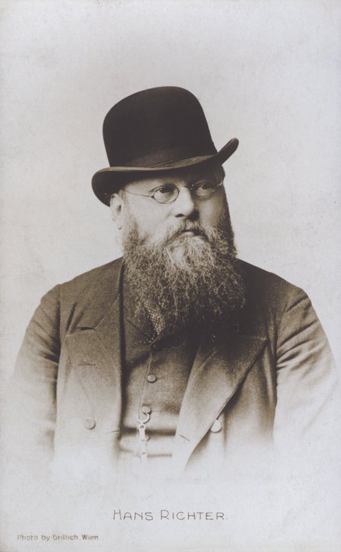 Hans Richter, osztrák–magyar karmester (f/w fotó) alkotó: European Photographer