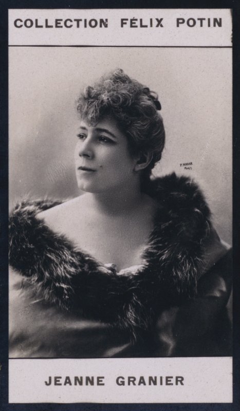 Jeanne Granier (1852) (f/w fotó) alkotó: European Photographer