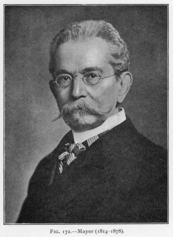 Julius Robert Mayer (1814-1878), portré (f/w fotó) alkotó: European Photographer
