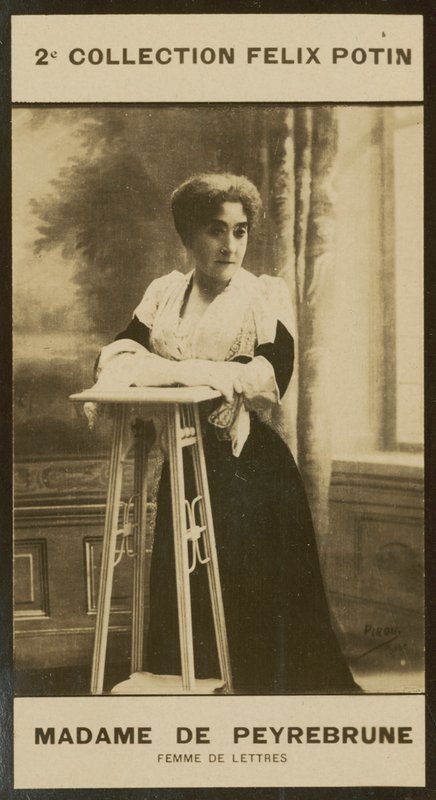 Madame Georges De Peyrebrune, a levelek nője alkotó: European Photographer