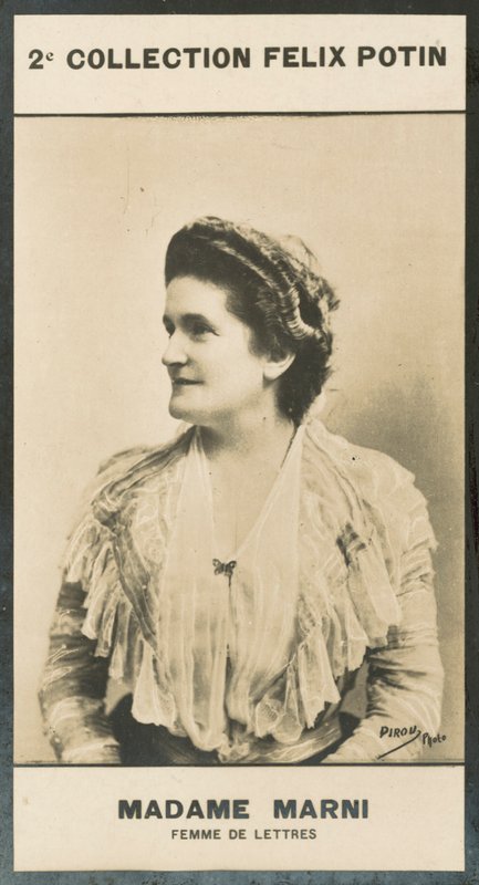 Madame Jeanne Marni, a levelek nője alkotó: European Photographer