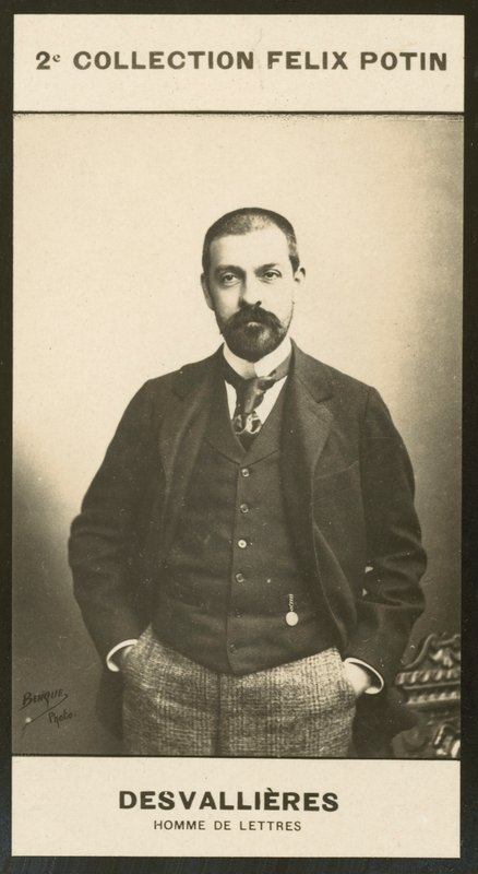 Maurice Desvallieres, az irodalom embere alkotó: European Photographer